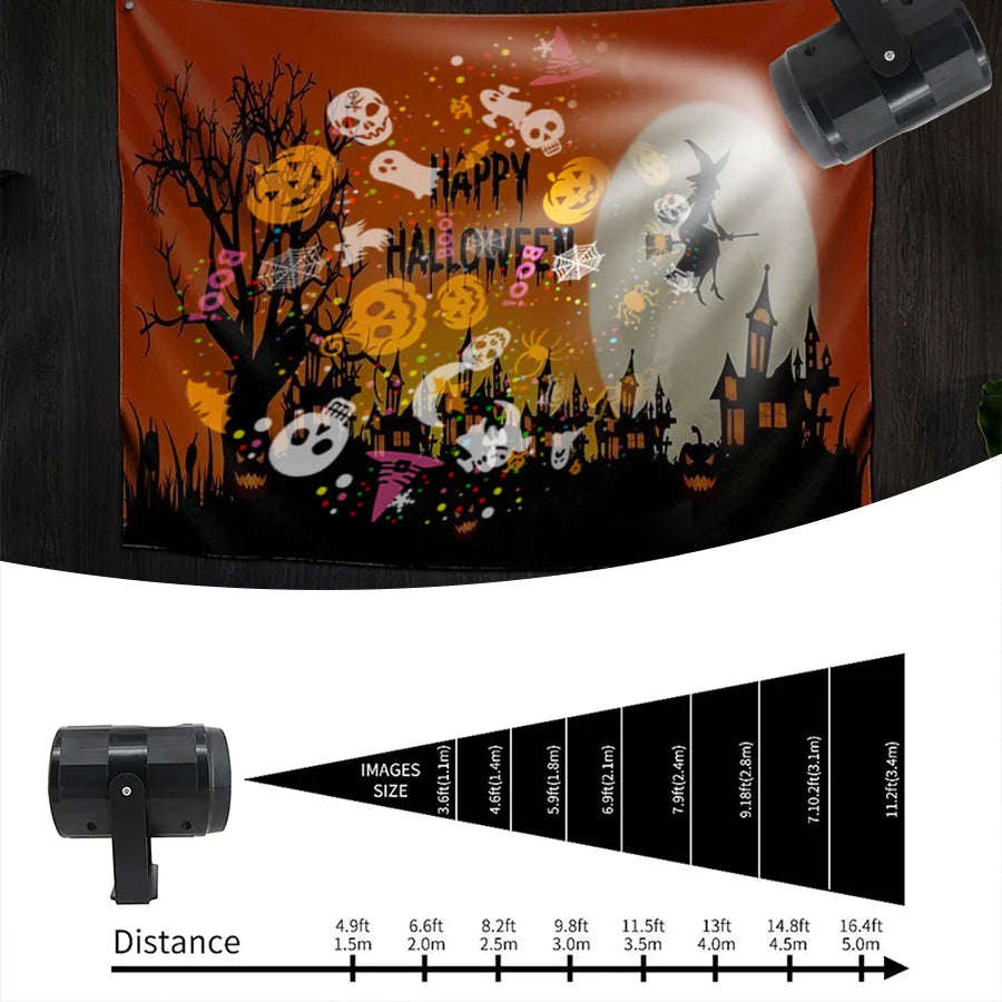Hallow Aura Halloween Projection Light